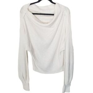 Elegant White Long Sleeve Top